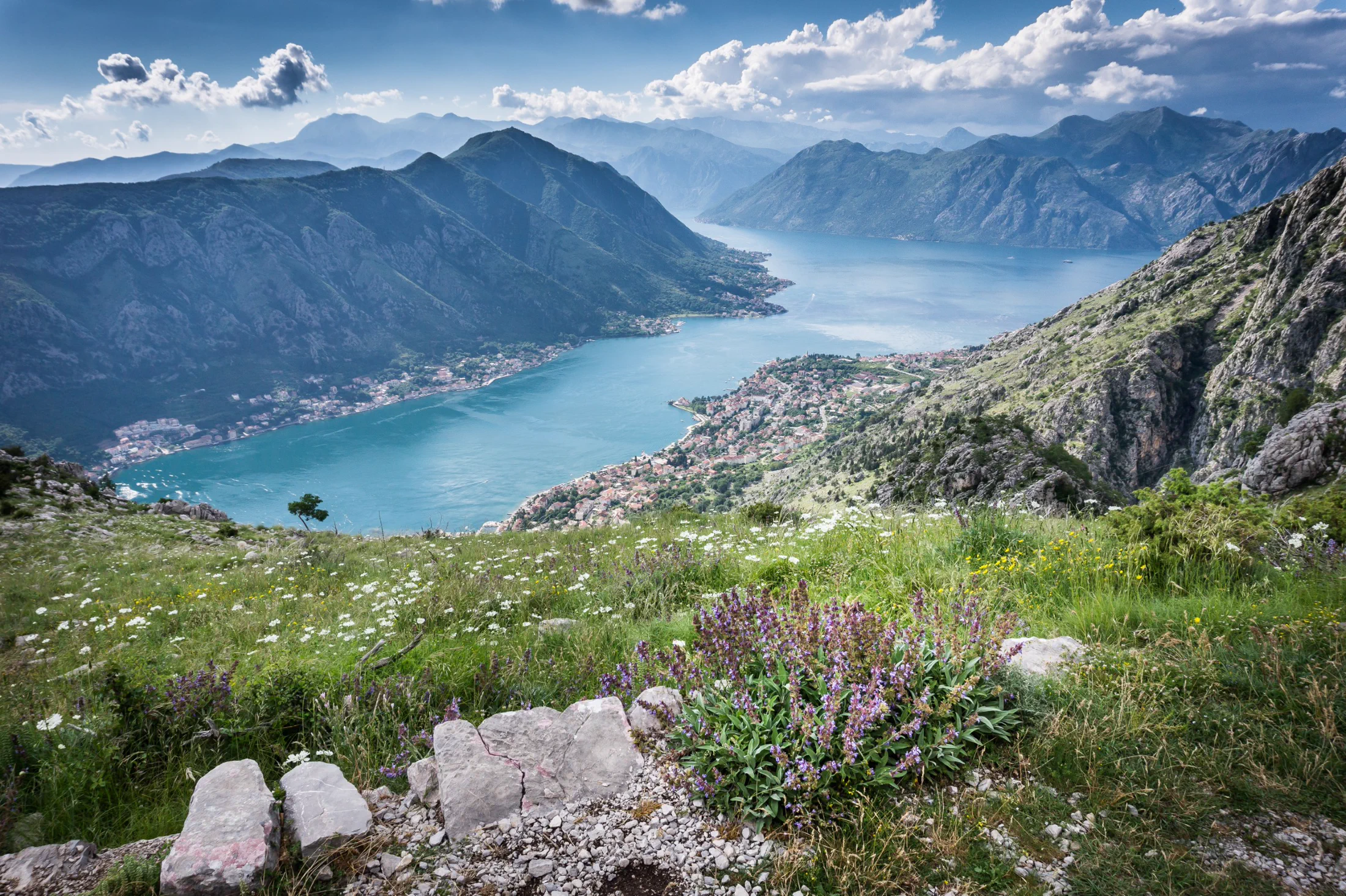 Bay of Kotor landscape