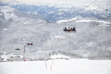 Montenegro ski resort scene
